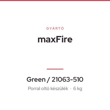 maxFire Green / 21063-510