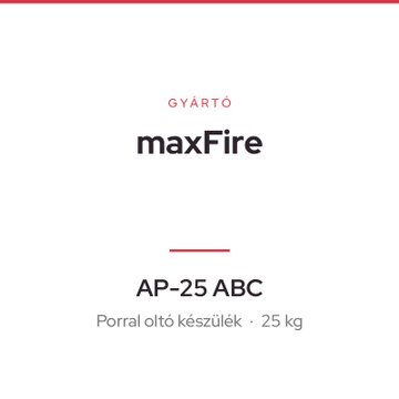 maxFire AP-25 ABC