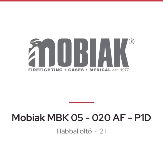 Mobiak MBK 05 - 020 AF - P1D