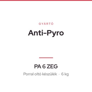 Anti-Pyro PA 6 ZEG