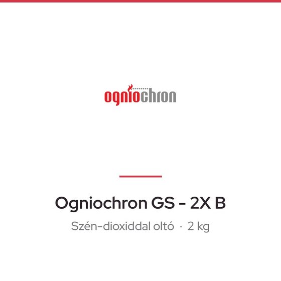 Ogniochron GS - 2X B