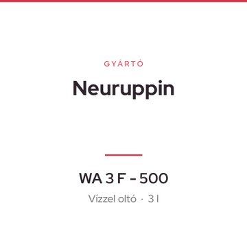 Neuruppin WA 3 F - 500