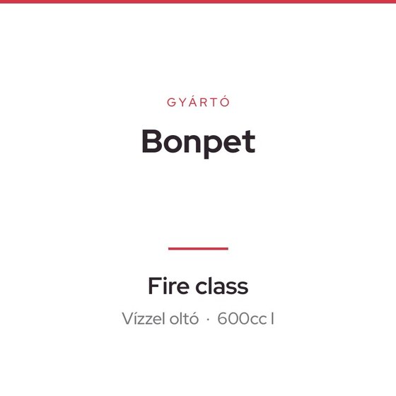 Bonpet Fire class