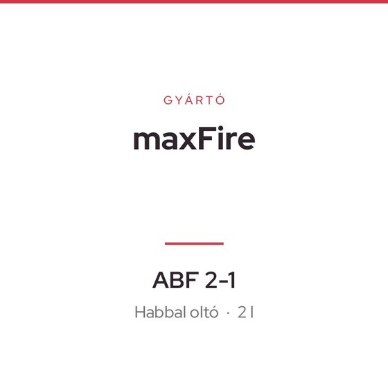 maxFire ABF 2-1