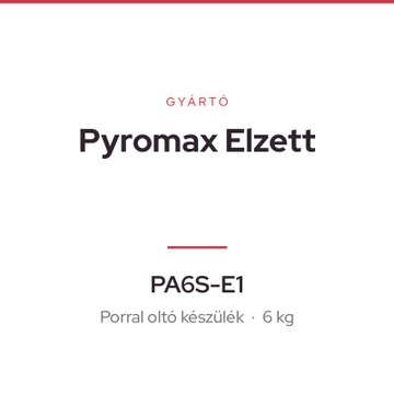 Pyromax Elzett PA6S-E1