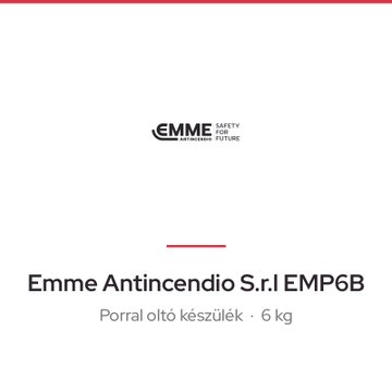 Emme Antincendio S.r.l EMP6B