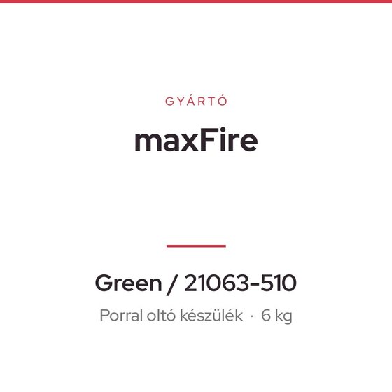 maxFire Green / 21063-510