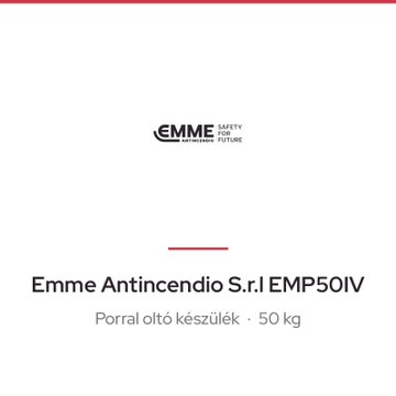 Emme Antincendio S.r.l EMP50IV