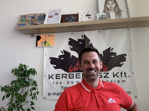 Pintér Richárd, a Vasi Kerberosz Kft. ügyvezetője
