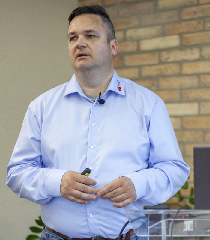 Horváth Gábor a fiREG képzésén