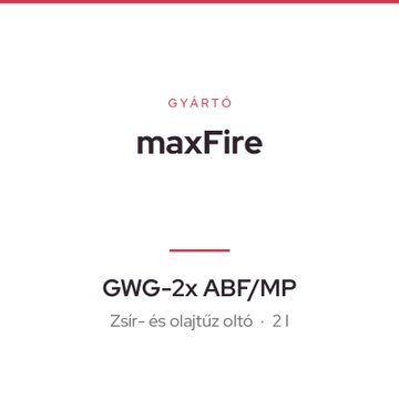 maxFire GWG-2x ABF/MP