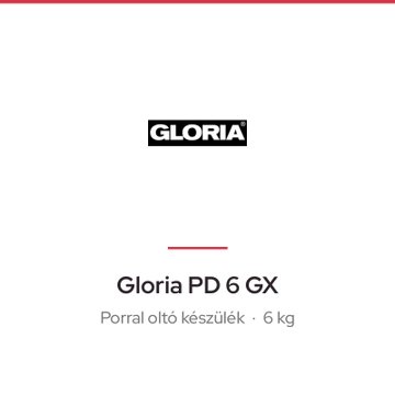 Gloria PD 6 GX