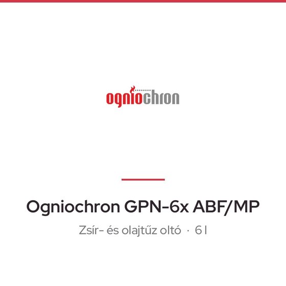 Ogniochron GPN-6x ABF/MP
