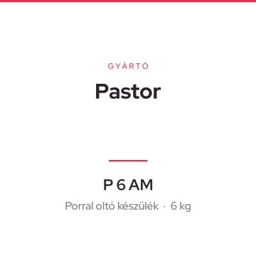Pastor P 6 AM