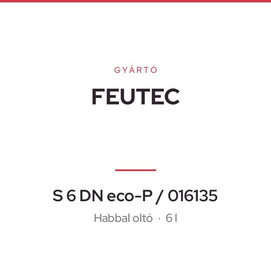 FEUTEC S 6 DN eco-P / 016135