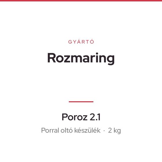 Rozmaring Poroz 2.1