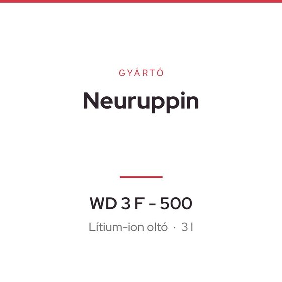 Neuruppin WD 3 F - 500