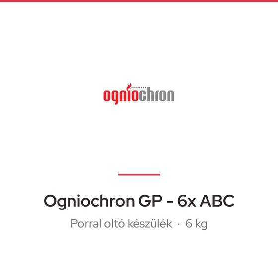 Ogniochron GP - 6x ABC