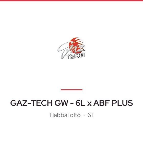 GAZ-TECH GW - 6L x ABF PLUS