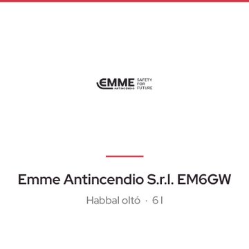 Emme Antincendio S.r.l. EM6GW