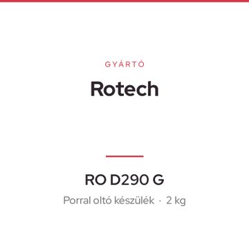 Rotech RO D290 G