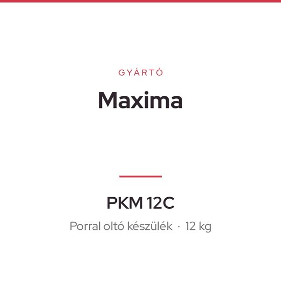 Maxima PKM 12C