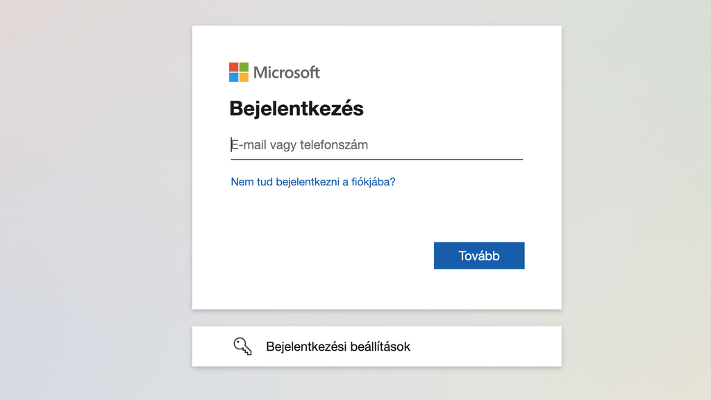 Belépés a fiREG-be, már Microsoft vállalati fiókkal is