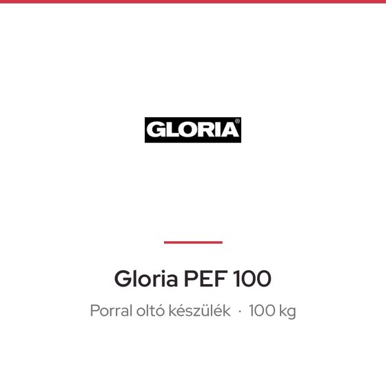 Gloria PEF 100