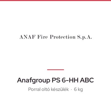 Anafgroup PS 6-HH ABC
