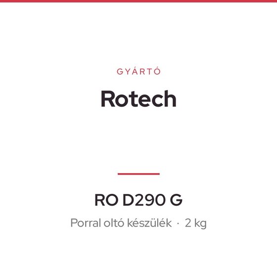 Rotech RO D290 G