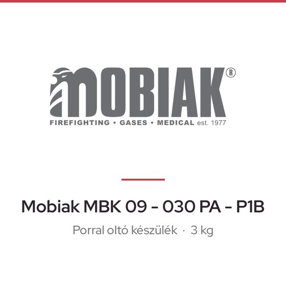 Mobiak MBK 09 - 030 PA - P1B