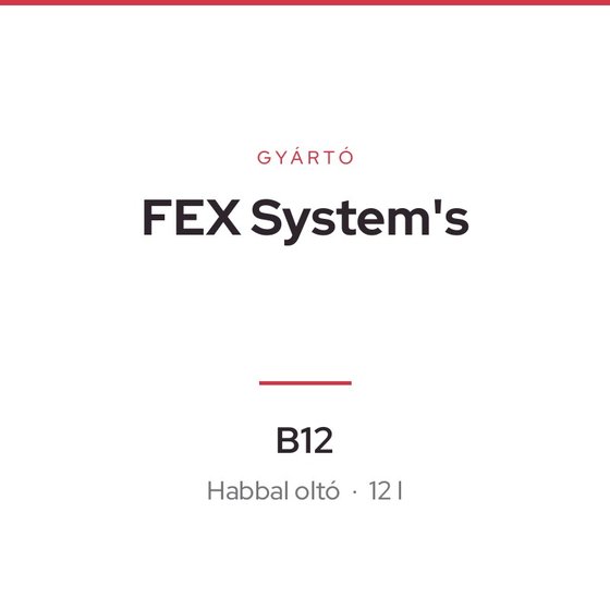 FEX System's B12