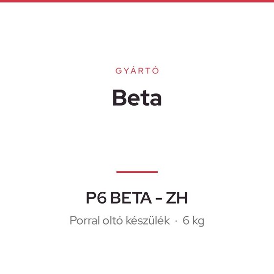 Beta P6 BETA - ZH