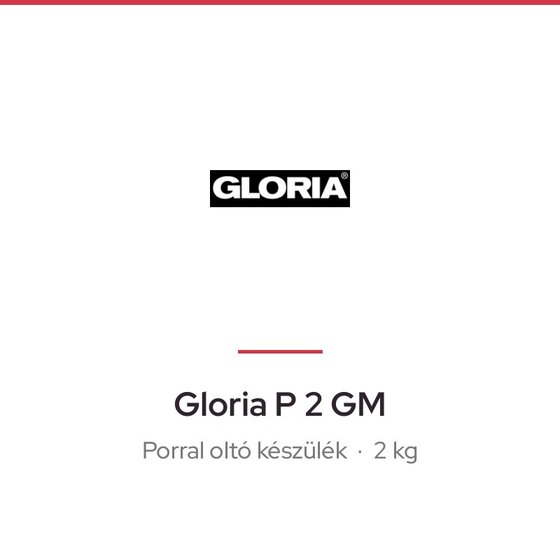 Gloria P 2 GM