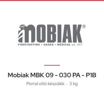 Mobiak MBK 09 - 030 PA - P1B