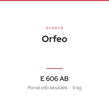 Orfeo E 606 AB