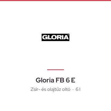 Gloria FB 6 E
