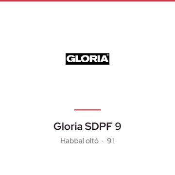 Gloria SDPF 9