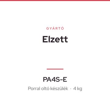 Elzett PA4S-E
