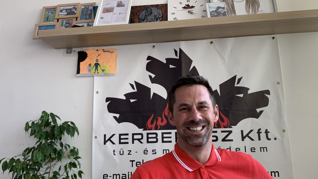 Pintér Richárd, a Vasi Kerberosz Kft. ügyvezetője