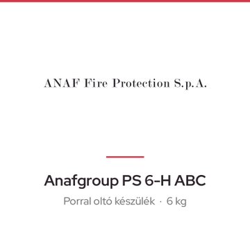 Anafgroup PS 6-H ABC