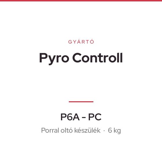 Pyro Controll P6A - PC