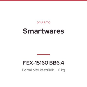 Smartwares FEX-15160 BB6.4