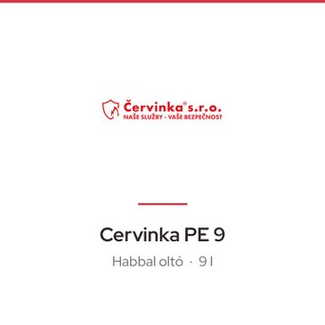 Cervinka PE 9
