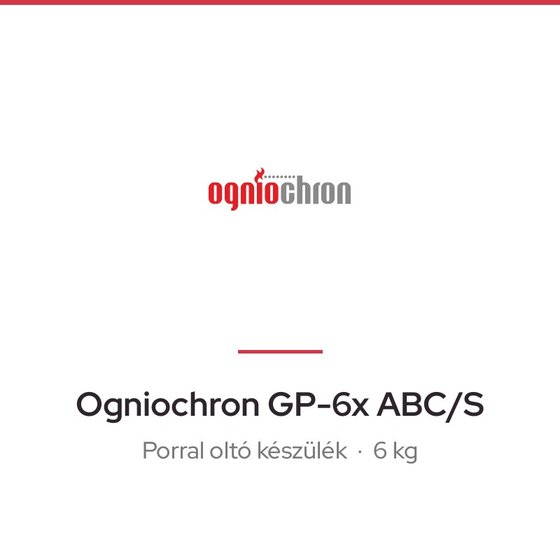 Ogniochron GP-6x ABC/S