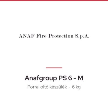 Anafgroup PS 6 - M