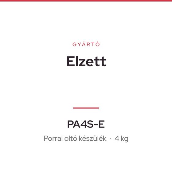 Elzett PA4S-E