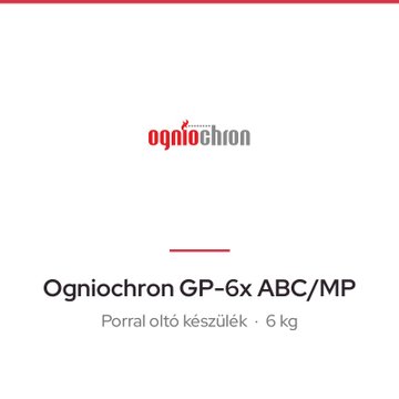 Ogniochron GP-6x ABC/MP